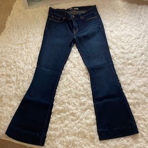 JBrand Lovestory Flare Dark Wash Jeans (31)